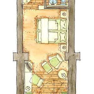 Zimmer mit zwei Einzelbetten